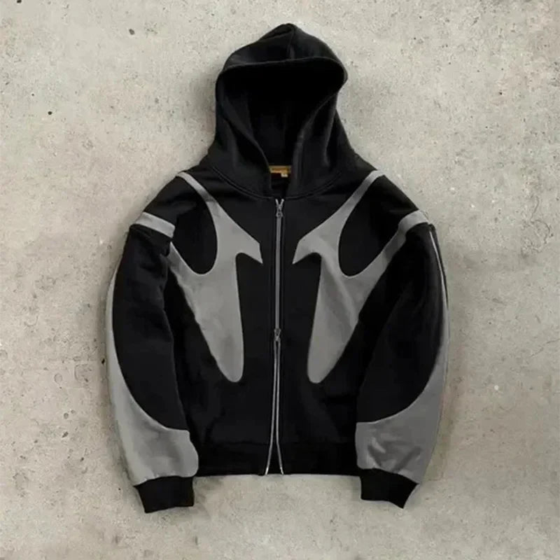 Devil Style Zip-Up Hoodie