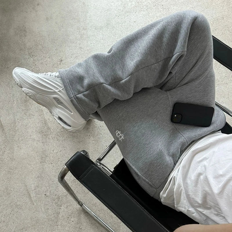 Trendy High-Waist Sweatpants