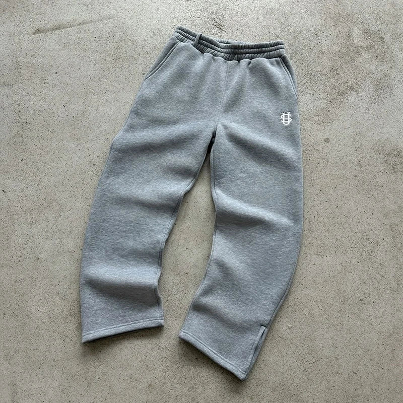 Trendy High-Waist Sweatpants