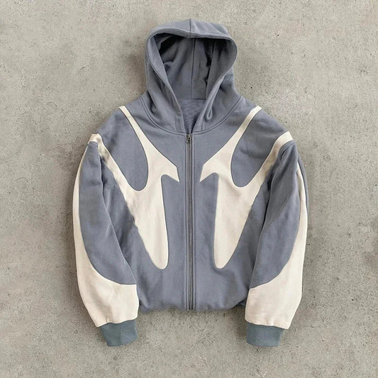 Devil Style Zip-Up Hoodie